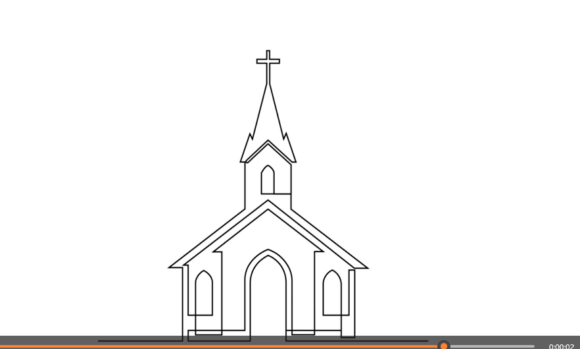 Animated Christian Church Liner