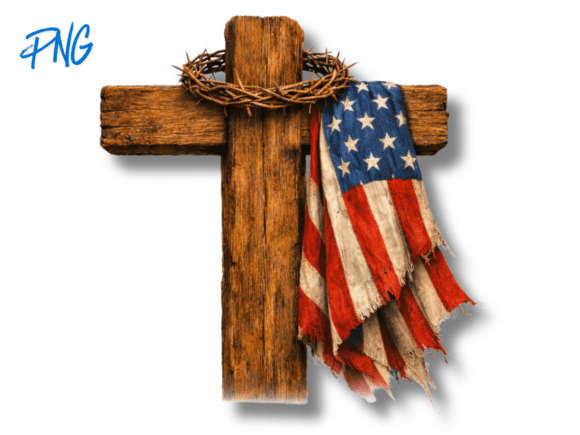 Christian 4th of July Png Illustrations