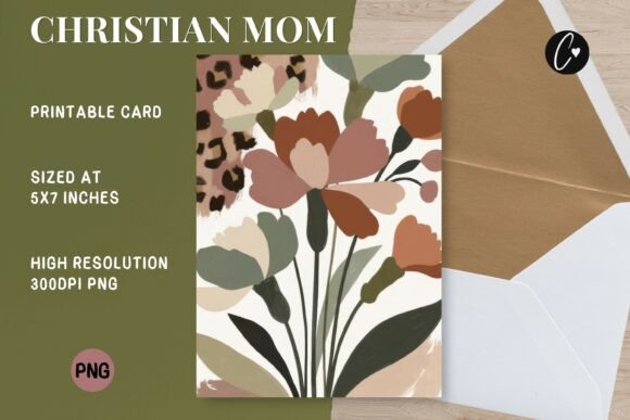 Christian Mother’s Day Card Bible Verse for Crafts