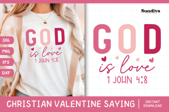 Christian Valentine’s Day Quote SVG 11 for Crafts