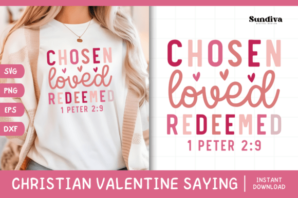 Christian Valentine’s Day Quote SVG 17 — Crafts
