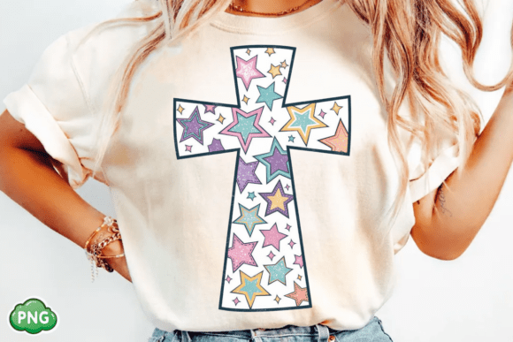 Colorful Star Cross Illustrations for Local Branding
