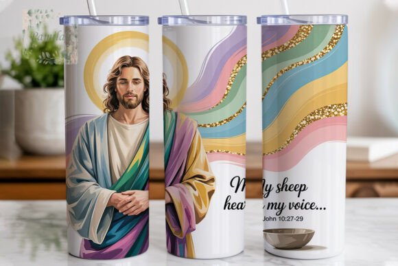 Divine Light Jesus Tumbler Wrap