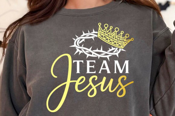 Team Jesus SVG for Crafts