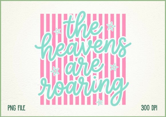 The Heavens Are Roaring Christian PNG Illustrations